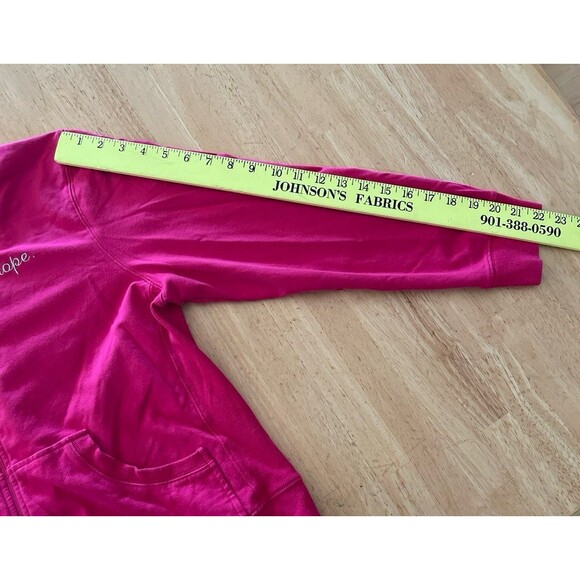 St Jude Hope Full Front Zip Hoodie  Size XL  Pink - Picture 7 of 7